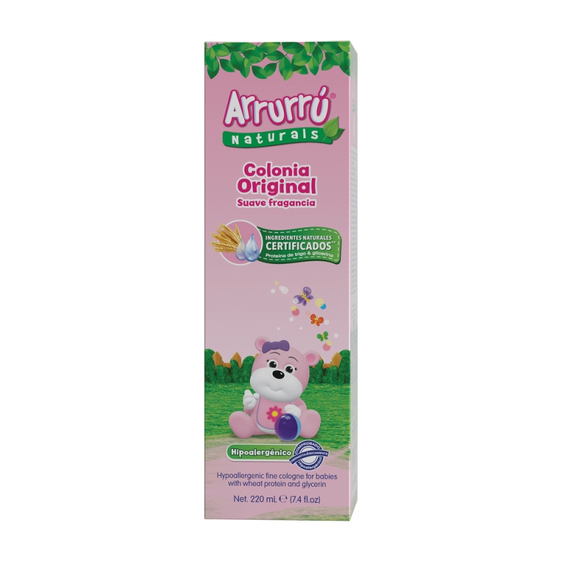 COLONIA ARRURRU NATURALS ROSADA 220 ML