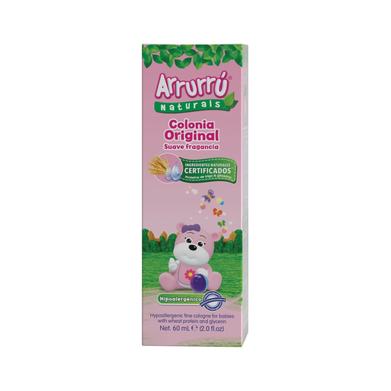 COLONIA ARRURRU NATURALS ROSADA 60 ML
