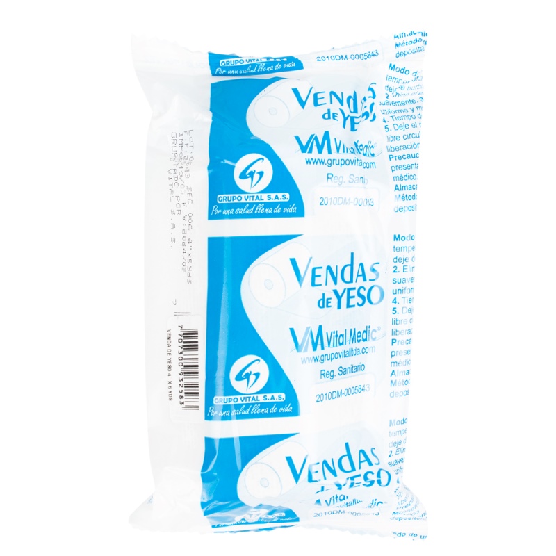 VENDA DE YESO 4X5 INVERFARMA