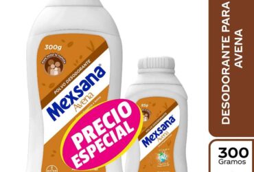 TALCO MEXSANA AVENA 300GR+TAL.85 GR P.E.
