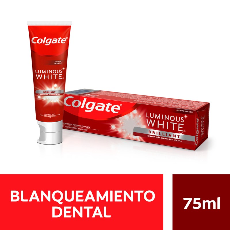 CREMA COLGATE LUMINOUS WHITE 75 ML