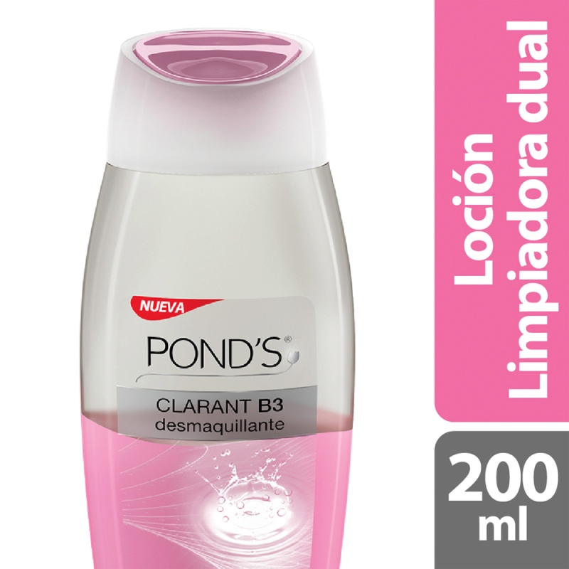 LOCION PONDS CLARANT B3 DESMAQ.200 ML