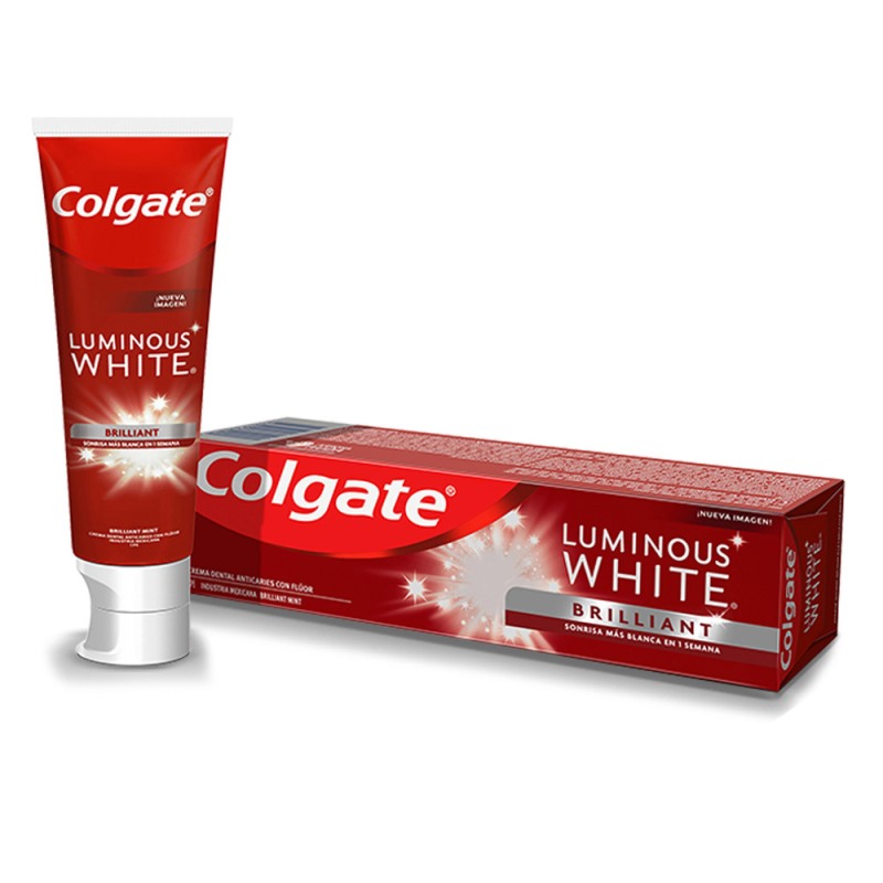 CRE.DEN.COLGATE LUMINOUS WHITE 125 ML - Imagen 2