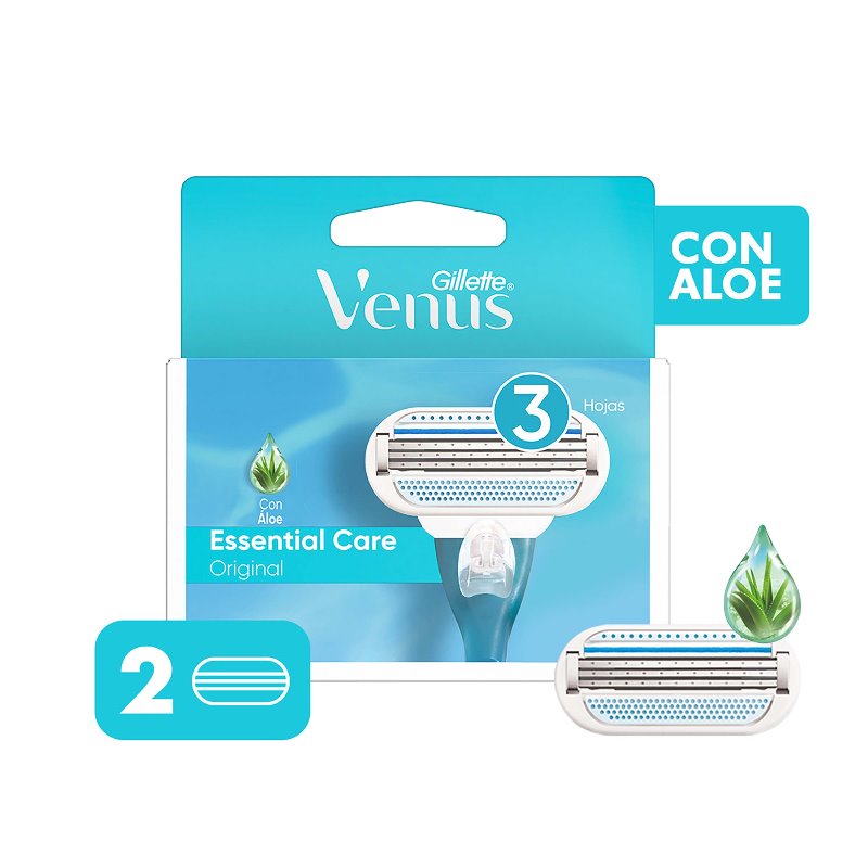 REP.MAQ.AFEITAR VENUS 2 UND