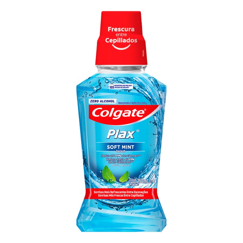 ENJUAGUE COLGATE PLAX SOFTMINT 250 ML - Imagen 2