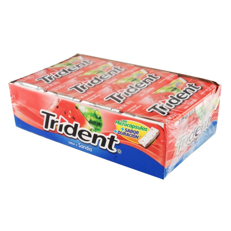 CHICLE TRIDENT SANDIA 12 UND - Imagen 2