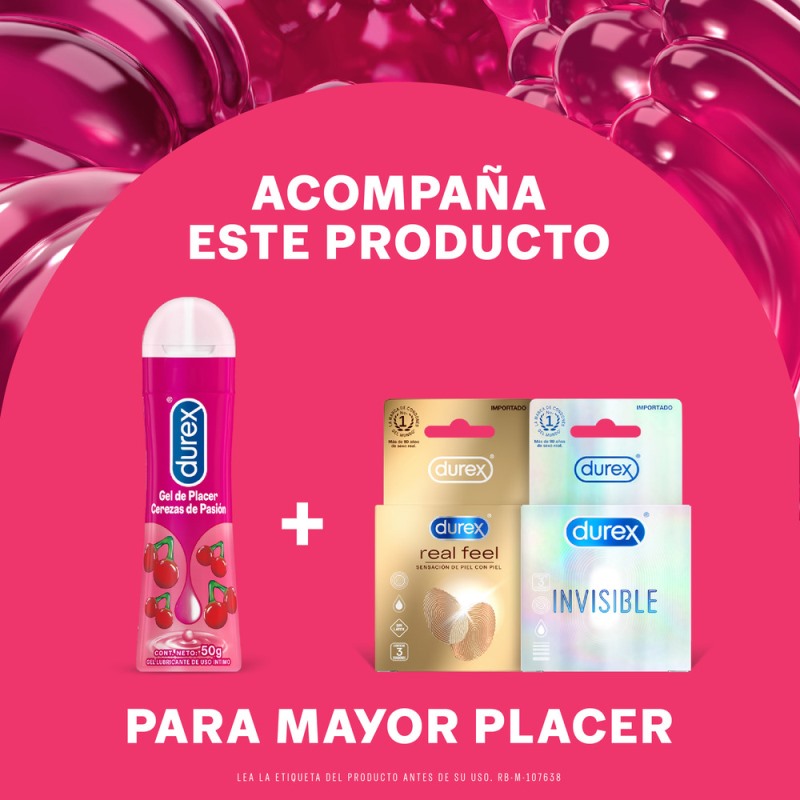 LUBRICANTE INTIMO DUREX PLAY CEREZA 50ML - Imagen 5