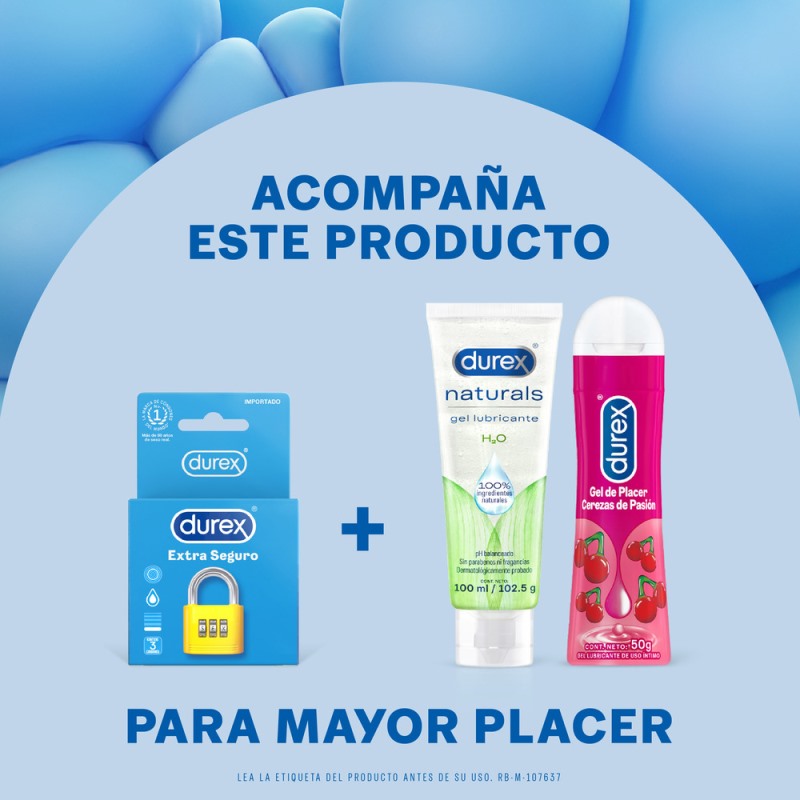 PRESERVAT.DUREX EXTRA SEGURO 3 UND - Imagen 4