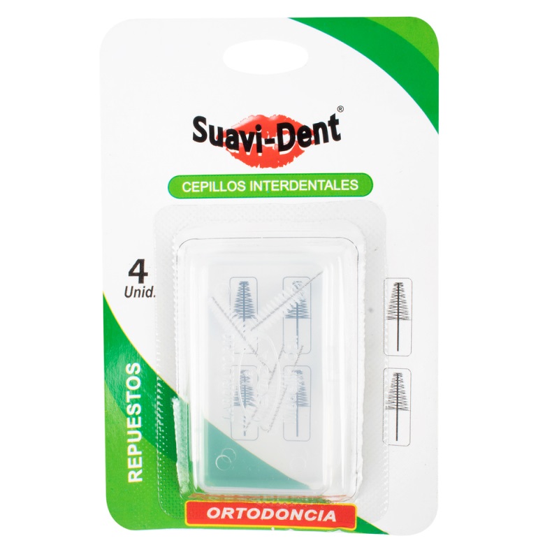 REP.CEP.INTERDENTALES SUAVIDENT 4 UND
