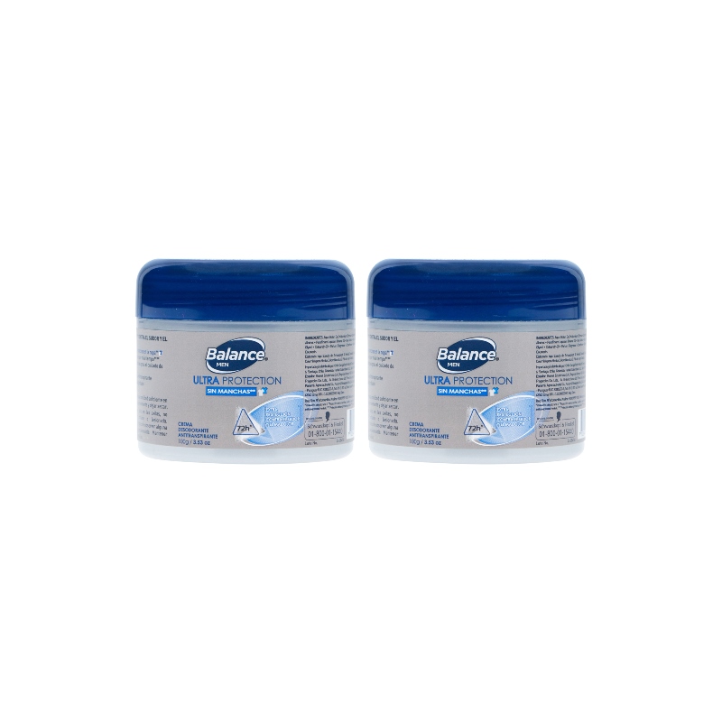 DTE BALANCE CREM ULTRAPROT.MEN 100GR 2X1