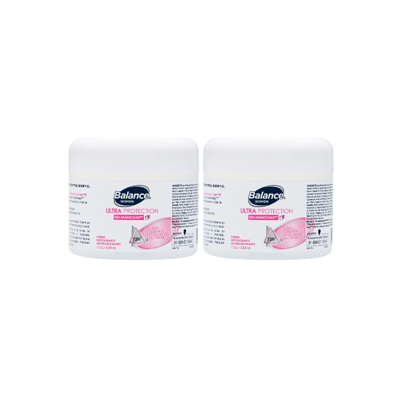 DTE BALANCE CREM ULTRAPROT.WOM 100GR 2X1