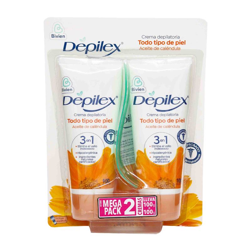 CREMA DEPILEX 3 EN 1 TOD.TIPO P.100G 2X1