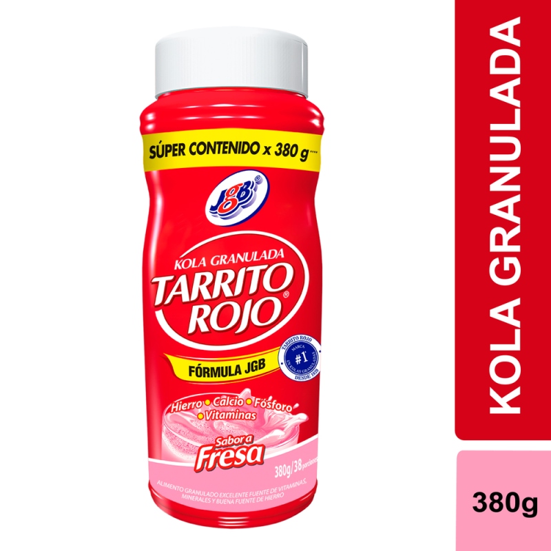 KOLA GRANULADA JGB FRESA SUP.CONT 380 GR