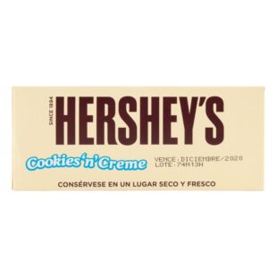 CHOCOLATINA HERSHEYS BLANCA 43 GR 12 UND