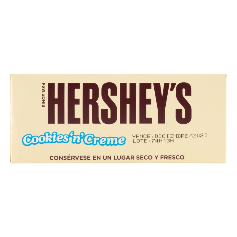 CHOCOLATINA HERSHEYS BLANCA 43 GR 12 UND