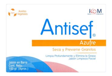 JAB ANTISEF ANTIACNE AZUFRE 100 GR ICOM