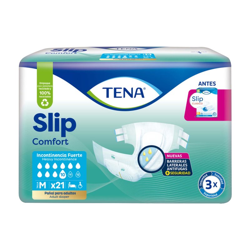 PAN.TENA SLIP CLASICO MED 21 UND