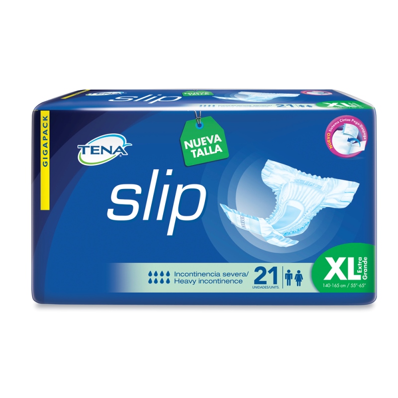 PAN.TENA SLIP ULTRA TALLA XL.21 UND