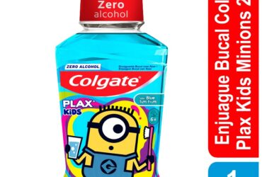 ENJUAGUE COLGATE PLAX KIDS MINIONS 250ML