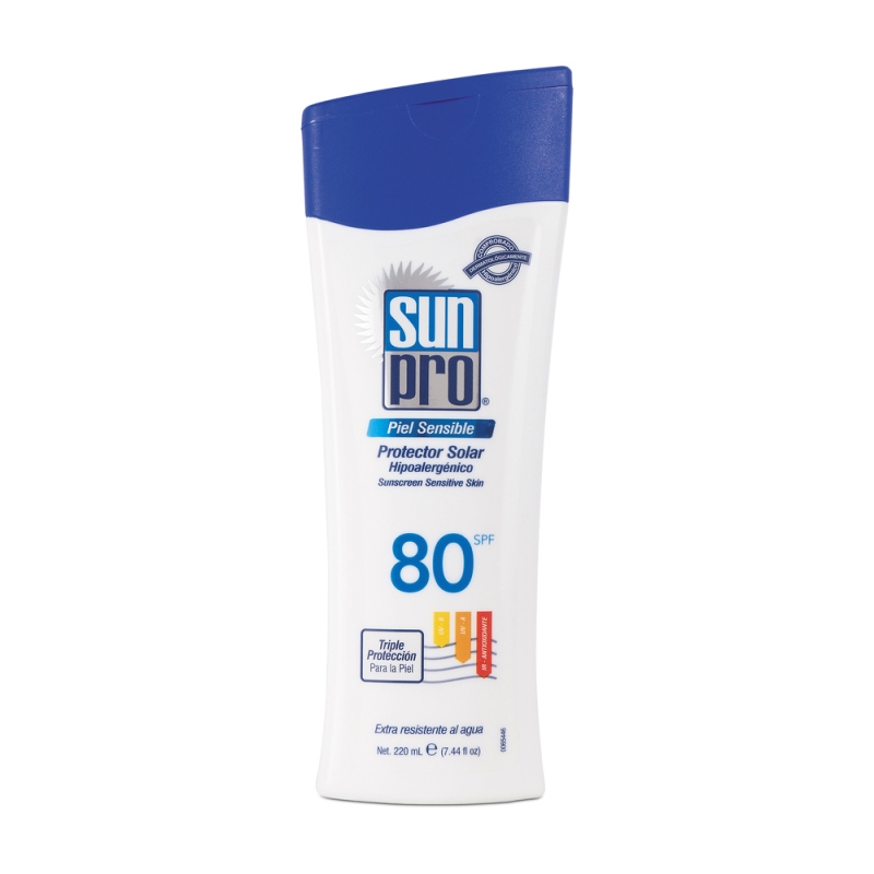 BLOQ.SUN PRO PIEL SENS.SPF 80 220 ML