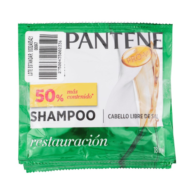 CHA.PANTENE RESTAURACION 18 ML 12 SBS