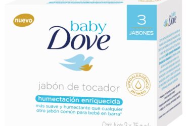 3 JABONES DOVE BABY HUMECTACI.ENRI.75 GR