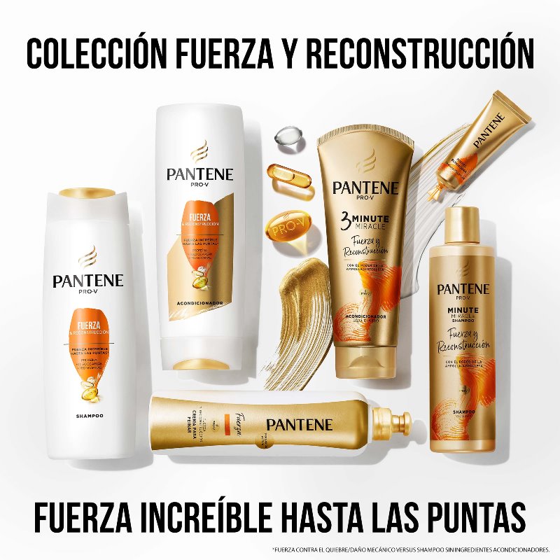 CHA.PANTENE FUERZA RECONSTRUCCION 400 ML - Imagen 3