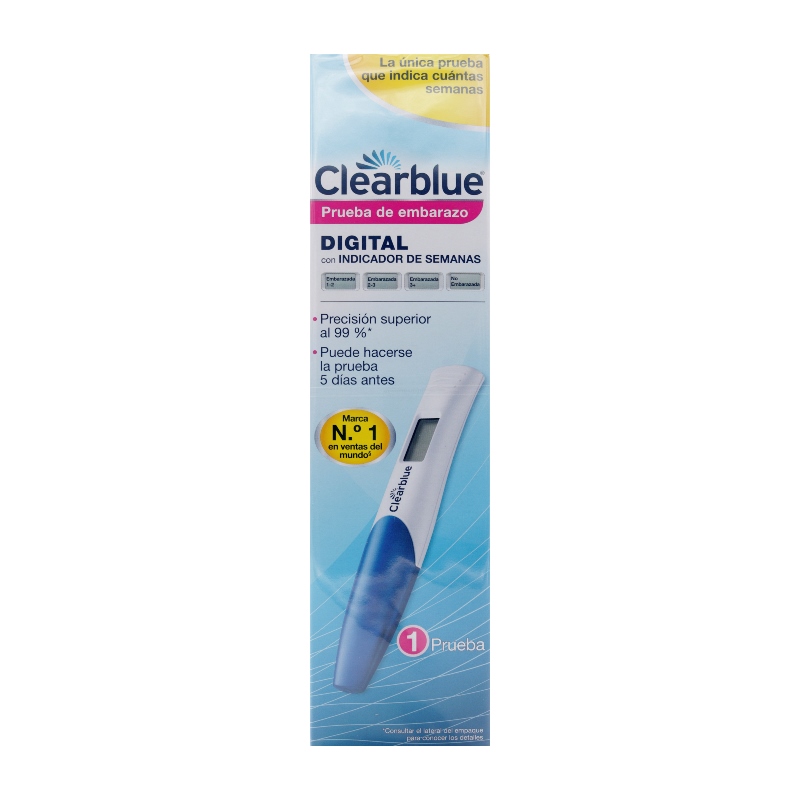 PRUEBA DE EMBARAZO CLEARBLUE DIGITAL