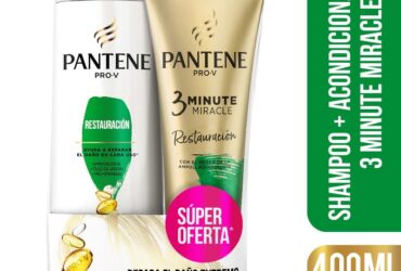 CHA.PANTENE REST.400+ACOND.170 3MM P.E