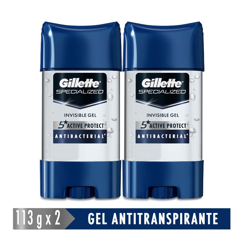2 DTE GILLETTE CLEARGEL PROT.ANT.113PACK