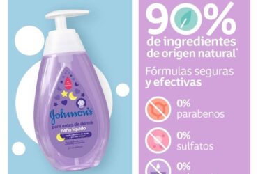 BANO LIQUIDO JJ BABY ANTES D.DORMI.400ML
