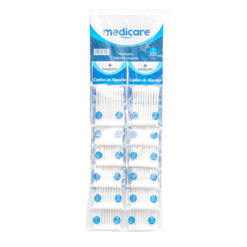 COPITO BIODEGRADABLE TARJ12 BOL DE 20UND