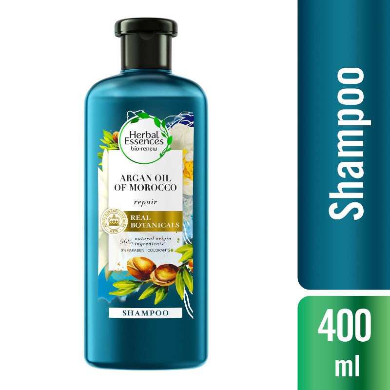 CHA.HERBAL ESSENCES ARGAN OIL 400 ML