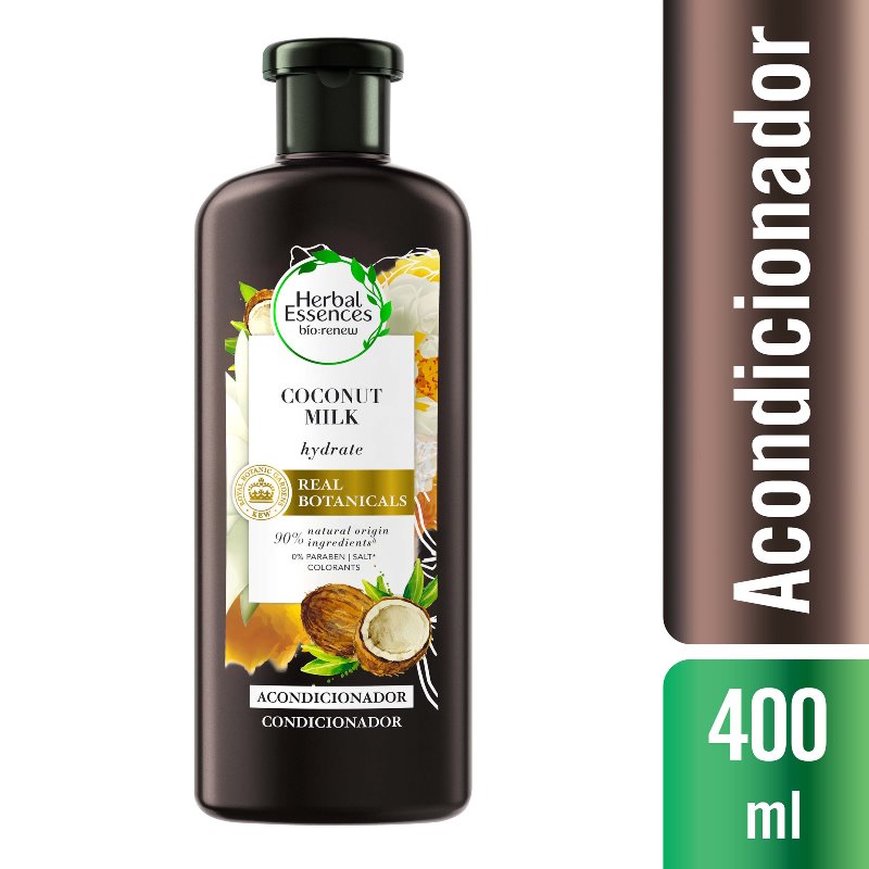 ACOND.HERBAL ESSENCES COCONUT MILK 400ML