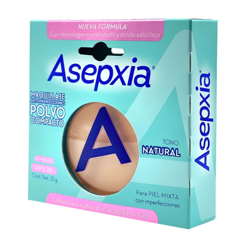 POLVO COMPACTO ASEPXIA BB NATURAL(SF)