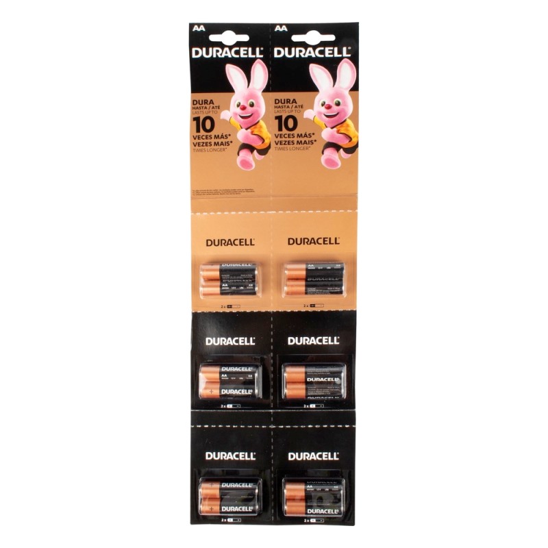 PILA DURACELL ALKALINA AA X 2 6 UND(SF)
