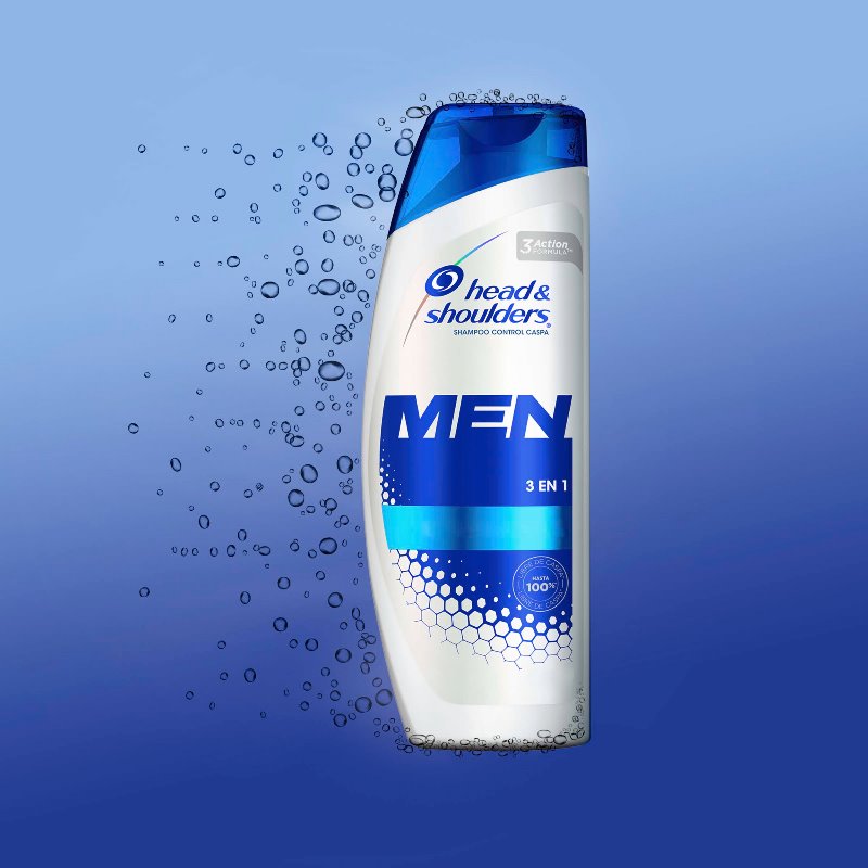 CHA.HEAD-SHOULDERS MEN 3 EN 1 375 ML - Imagen 7
