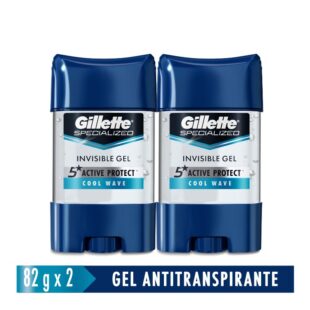 2 DTE.GILLETTE GEL COOL WAVE 82 GR