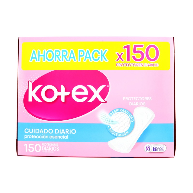 PROT.KOTEX CUIDA DIARIO BIG PACK 150 UND