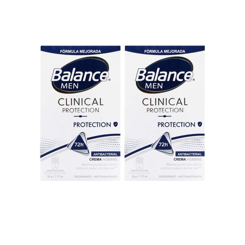 2 DTE.BALANCE CREM.CLIN.PROT.50GR H
