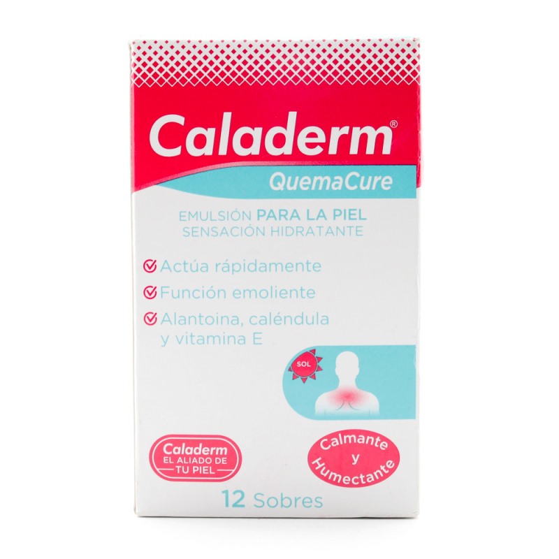 CALADERM QUEMACURE 12 SOBRES
