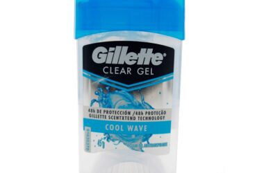 DTE.GILLETTE CLEAR GEL COOL WAVE 45 GR.