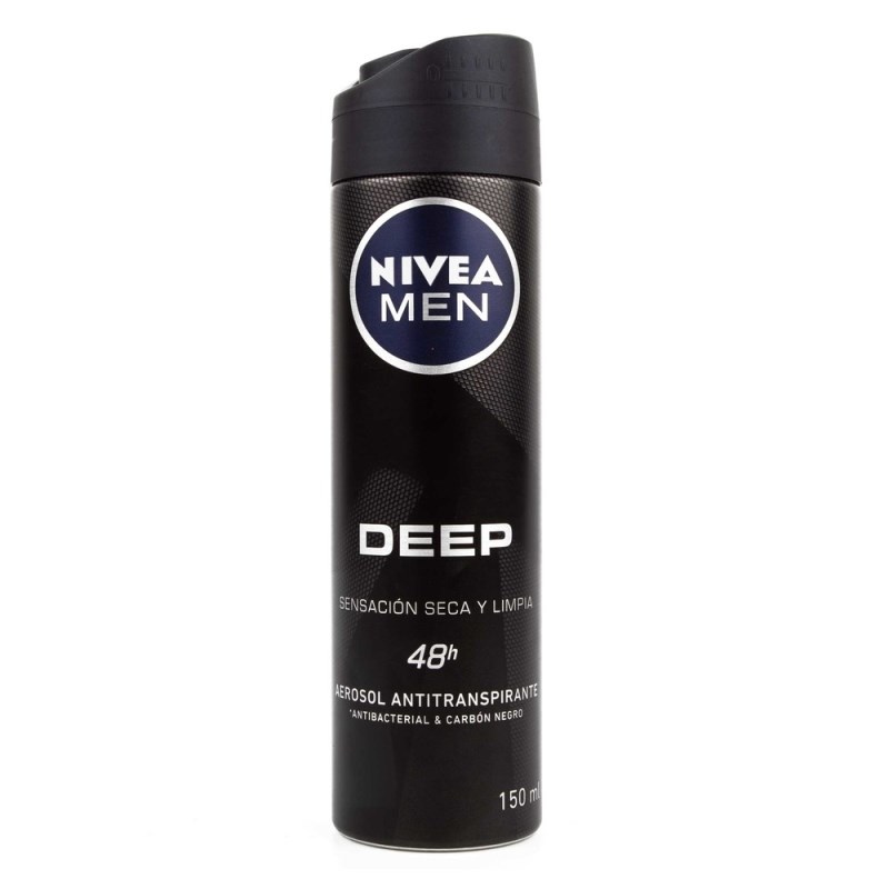DTE.NIVEA MEN DEEP AEROSOL 150 ML