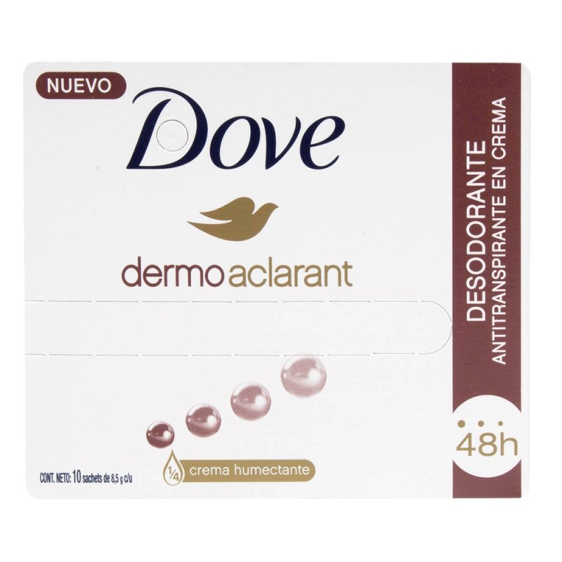 DTE.DOVE TONO UNIFORME 8.5 GR x 10 SBS