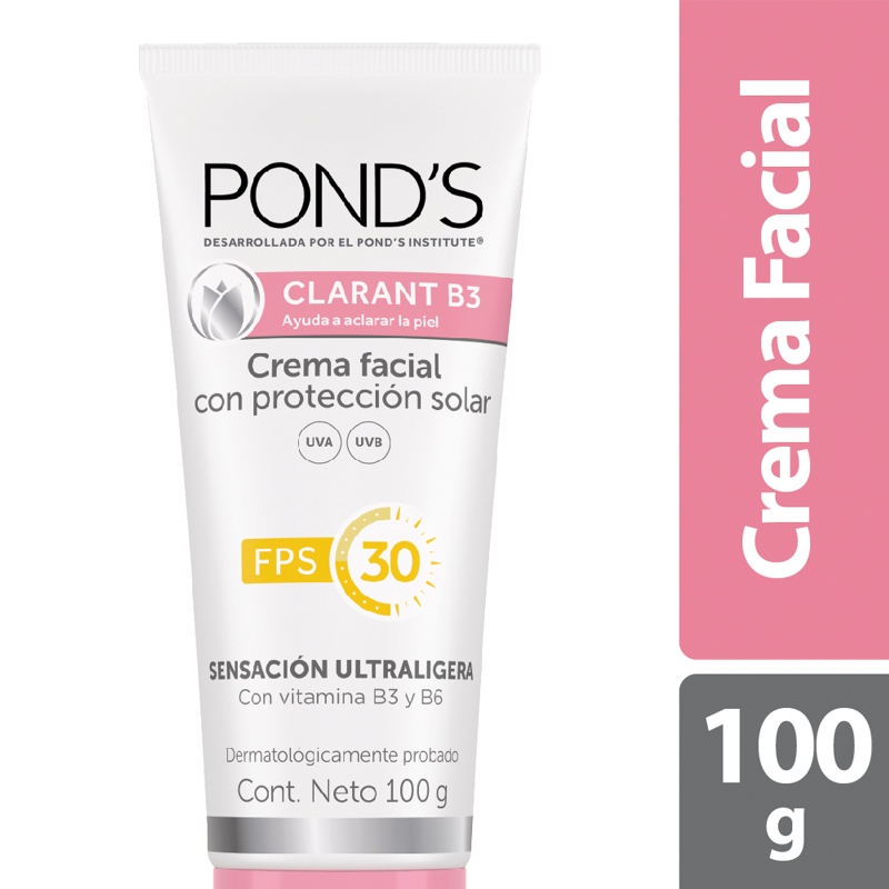CREMA PONDS CLARANT B3 FPS30 100 GR