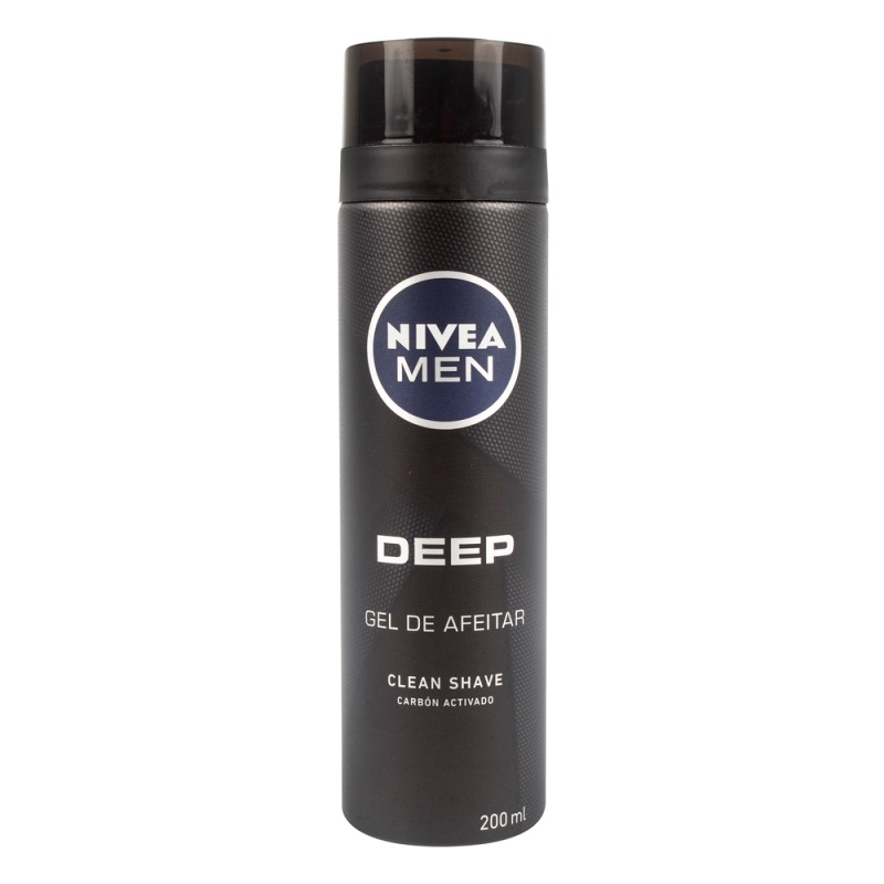 GEL DE AFEITAR ANT. NIVEA DEEP MEN 200ML