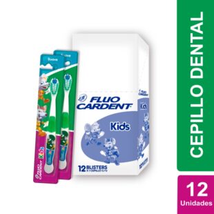 CEPILLO DENT. FLUO CARDENT KIDS 12 UND