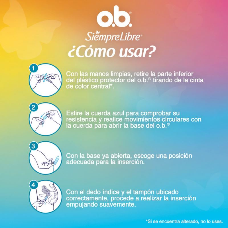 TAMPON OB SIEMPRE LIBRE ORIG SUPER 8 UND - Imagen 3
