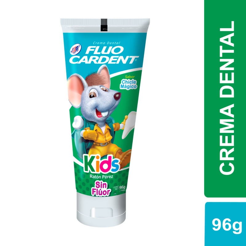CRE DEN FLUO KIDS SIN FLUOR RATONA 96 GR