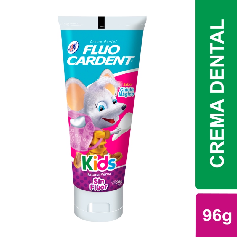 CRE DEN FLUOC KIDS SIN FLUOR RATON 96 GR